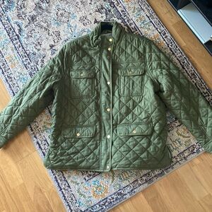 J. Crew quilted downtown field jacket